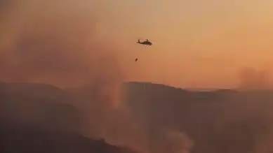 3 İlde 4 Orman Yangını Sürüyor