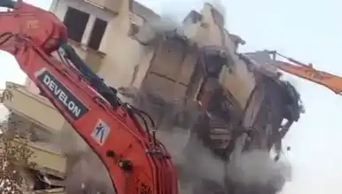 Depremzede Bina Yıkımında Çöktü